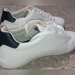 Men's Nautica Low Top Casual Shoes Size 13 Color White Beach Peppy School Colleg